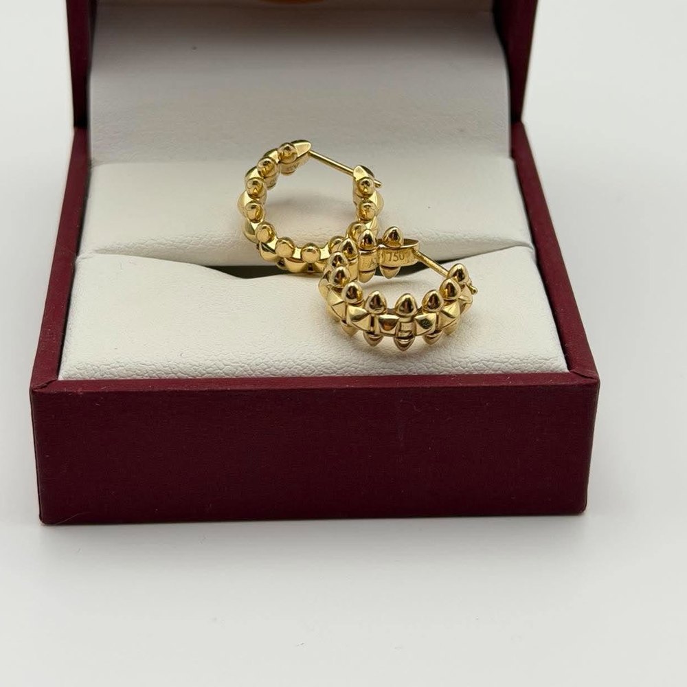 Beaded Hoop Earrings - Goldman Collection