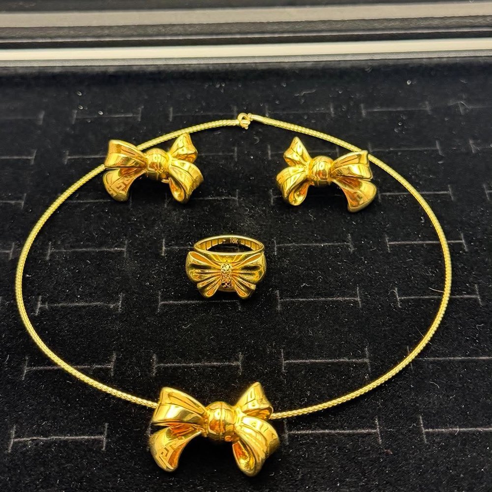 Bow Jewelry Set - Goldman Collection