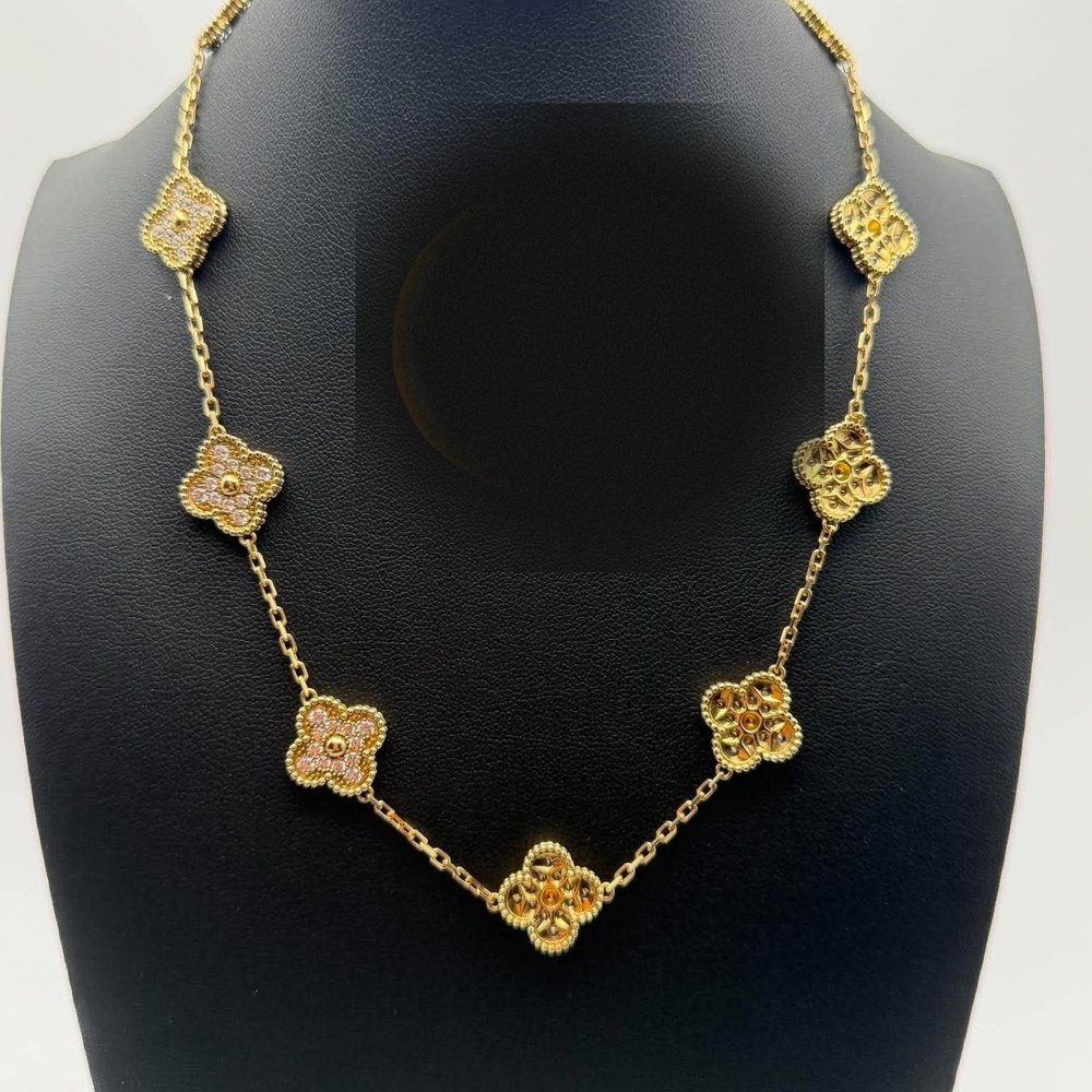 Clover Station Necklace - Goldman Collection